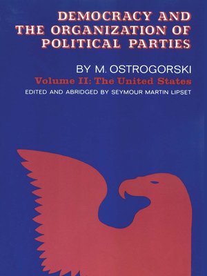 cover image of Democracy and the Organization of Political Parties
